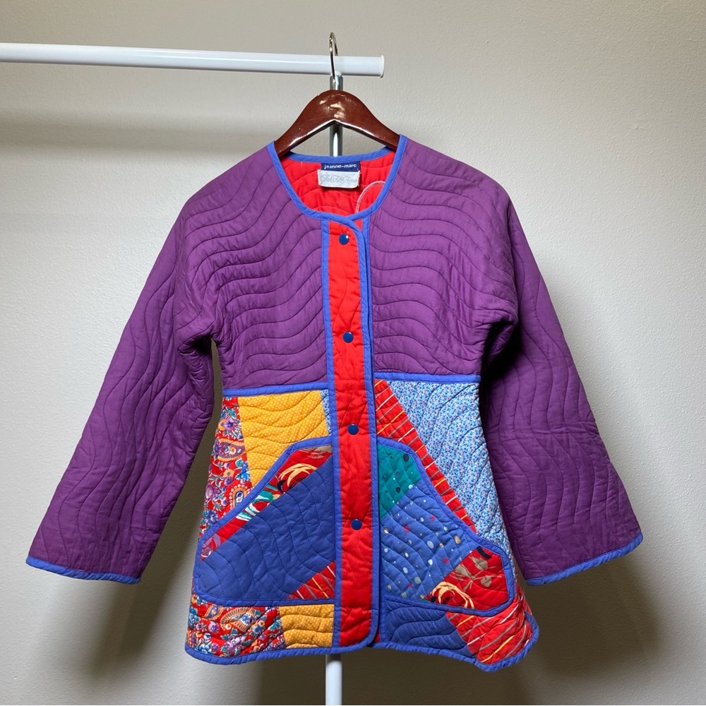 Jeanne Marc Saks Fifth Avenue Quilted Vintage Jacket